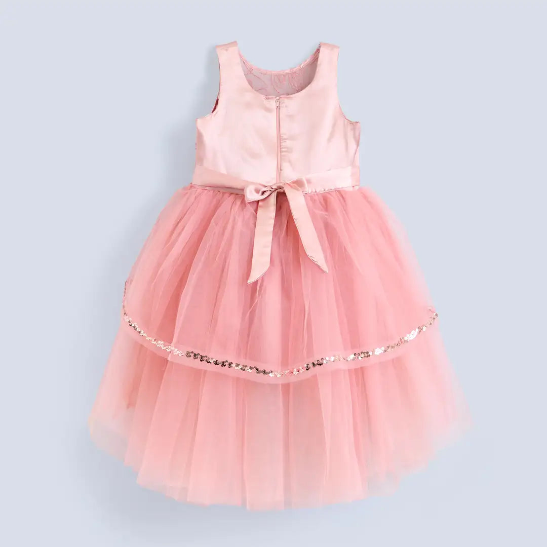 Pink Frock For Girls