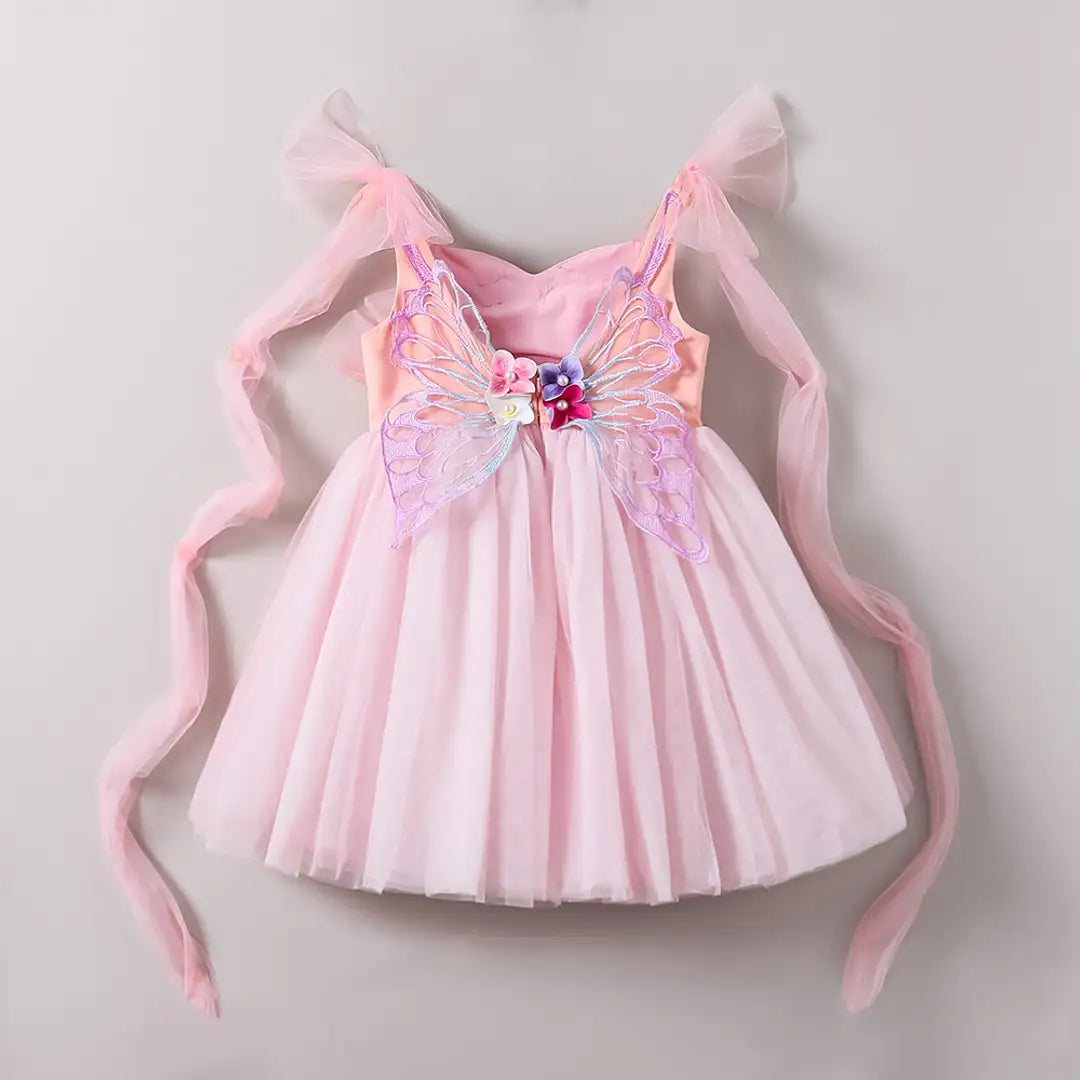 Pink Frock For Girls